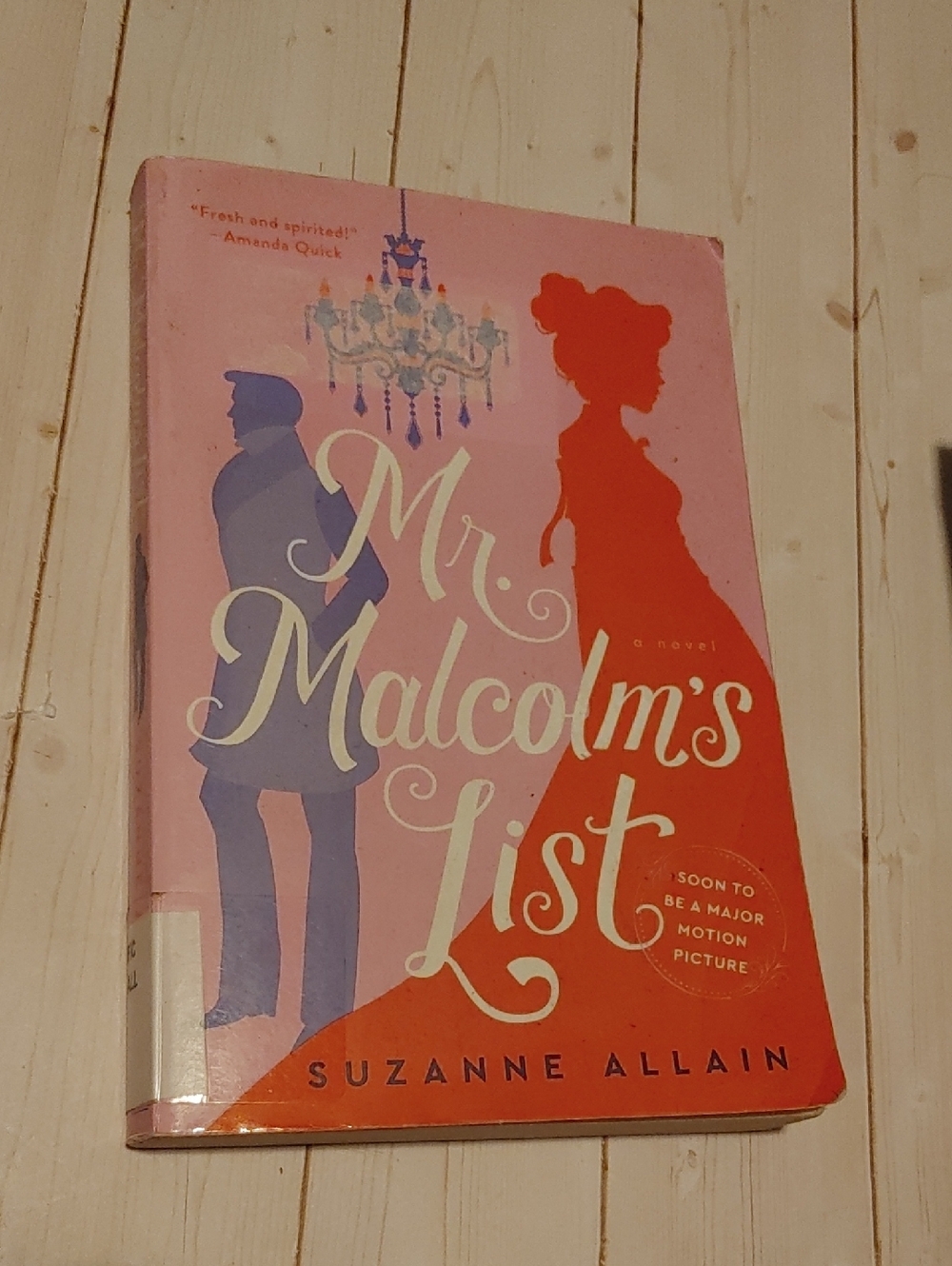 Mr. Malcolm's List Adult Novel Book By Suzanne Allain